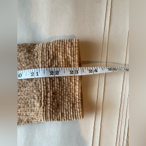 J CREW Woman’s Zip Front Cinched Long Sleeve Dress In Corduroy, Size 6 - Picture 11 of 12